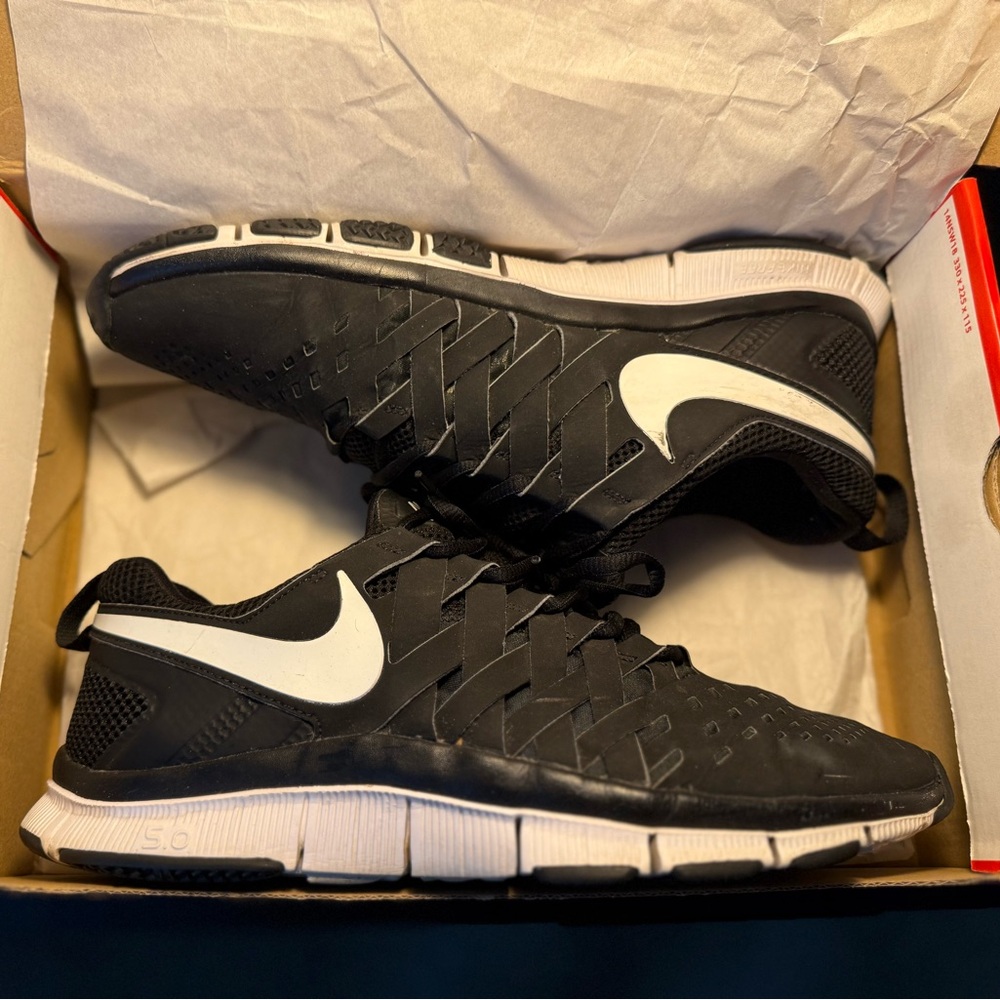 (Men’s 10.5) Nike Free Trainer 5.0 Black